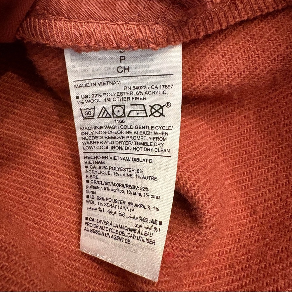 Old Navy Soft-Brushed Utility Shacket Rusty Red Women’s Sz Small Shirt Jacket - Picture 8 of 10